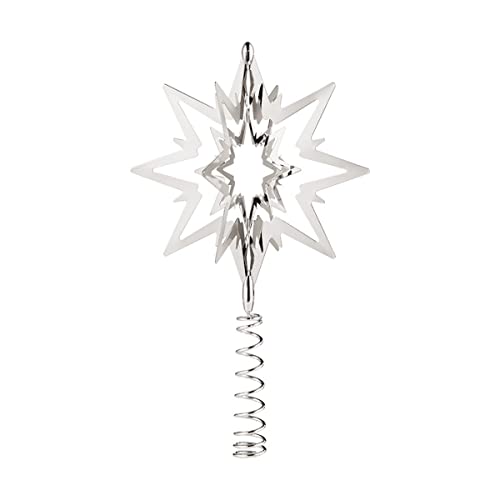 Georg Jensen Top Star - Palladium plattiert Messing mit rotem Band - klein von Georg Jensen