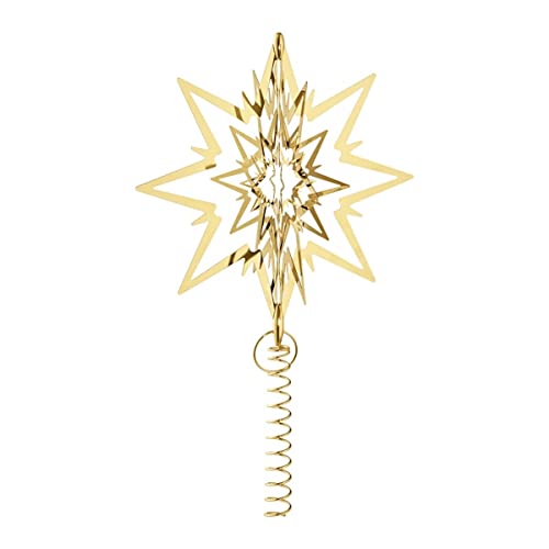 Georg Jensen Christmas Top Star Gold Plated Messing von Fleming Eskilden - groß von Georg Jensen