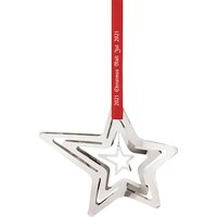 Georg Jensen - Weihnachtsmobile 2021 Sternschnuppe, palladium von Georg Jensen