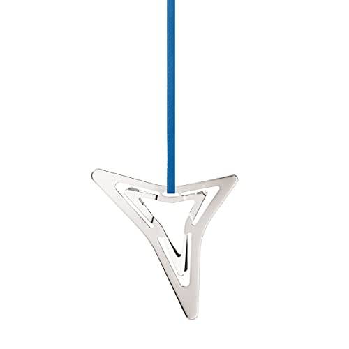 Georg Jensen Weihnachtsornament DREI-Punkte-Stern in Palladium Messing von Sanne Lund Traberg von Georg Jensen