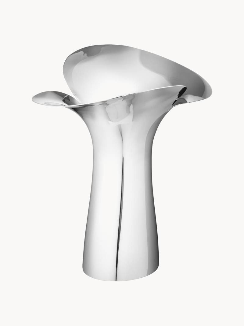 Vase Bloom Botanica aus Edelstahl, H 33 cm von Georg Jensen