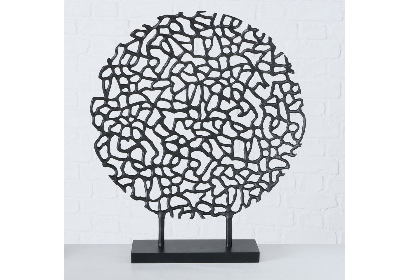Georg Stiels Dekoobjekt aus Aluminium, Jedes Stück ein Unikat, abstrakte Form, ähnelt einer Koralle von Georg Stiels