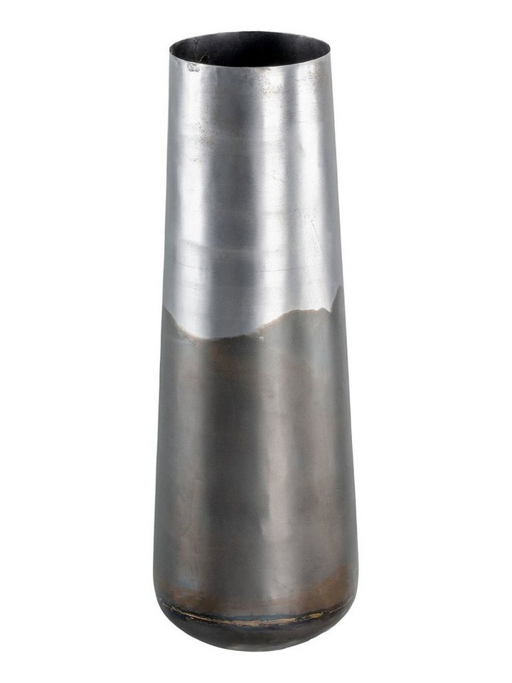 Georg Stiels Dekoobjekt aus Metall, Elegante, schlanke Form, metallischer Glanz, matt abgesetzt von Georg Stiels