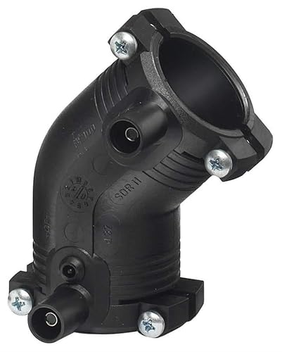 Georg Fischer elgef Plus 531516 Winkelstück 45 elgefplus Durchmesser 40 10/16bar mit Befestigung Georg Fischer elgef Plus 531516 Winkelstück 45 elgefplus Durchmesser 40 10/16bar mit Befestigung von Georg fischer