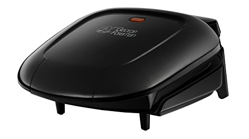 George Foreman 18840-56 Fitnessgrill Compact, 18 x 13 cm große Grillfläche, schwarz von George Foreman