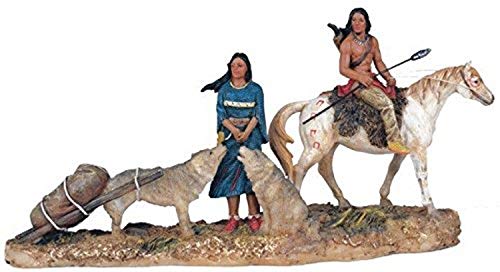 George S. Chen Imports StealStreet SS-G-11393 Indianerpaar Sammlerstück Indianerfigur Skulptur Statue von George S. Chen Imports