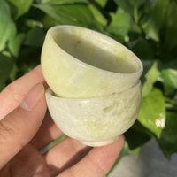 1Pc 2" Natürliche Serpentin Schale, Bergkristall Tasse, Bergkristall Heile, Wohndekoration, Mineral Exemplar, Kristall Skulptur, Kristall Geschenke von GeorgefBoutique