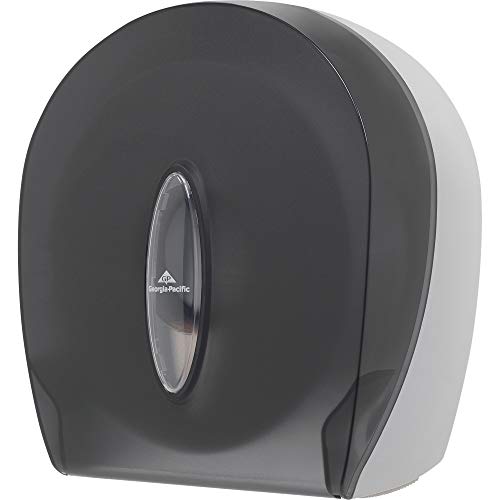 Georgia-Pacific GP 59009 Translucent Smoke Jumbo Jr. Bathroom Tissue Dispenser, 10.61" Width x 11.29" Height x 5.39" Depth von Georgia-Pacific