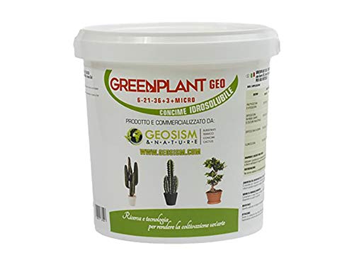 Greenplant, NPK (Mg) 6-21-36 + (3) + micro-elementen (1 kg), in water oplosbare poedermeststof voor planten en bloemen von Geosism & Nature