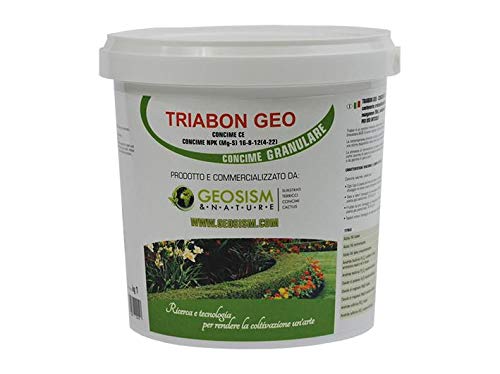 Triabon, NPK-meststof (Mg, S) 16-8-12 + (4.22) + micro-elementen (1 kg) von Geosism & Nature