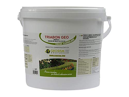 Triabon, NPK-meststof (Mg, S) 16-8-12 + (4.22) + micro-elementen (5 kg) von Geosism & Nature