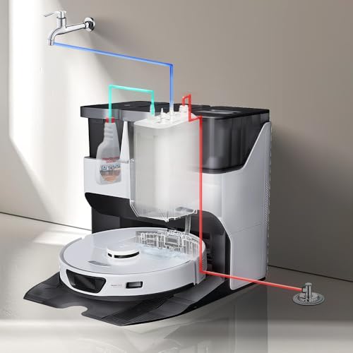 Geoviizon Automatische Wassernachfüllung Automatische Entleerung Automatische Zugabe von Reinigungsflüssigkeit modu.für roborock QRevo/S7 MaxV Ultra/S7 Pro Ultra/S8 Pro Ultra/S8 MaxV Ultra Saugroboter Geoviizon Automatische Wassernachfüllung Automatische Entleerung Automatische Zugabe von Reinigungsflüssigkeit modu.für roborock QRevo/S7 MaxV Ultra/S7 Pro Ultra/S8 Pro Ultra/S8 MaxV Ultra Saugroboter von Geoviizon