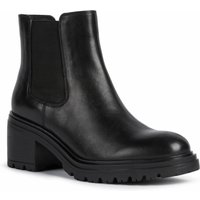 Geox Chelseaboots "D DAMIANA", Blockabsatz, Stiefelette, zum Schlupfen von Geox
