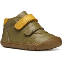 Geox Klettboot "B STEPPIEUP BOY" Barfußschuh mit Klettverschluss, Größenschablone zum Download von Geox