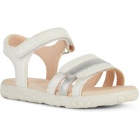 Geox Sandale "J SANDAL HAITI GIRL", Glitzersandale, Klettschuh im Metallic Look von Geox
