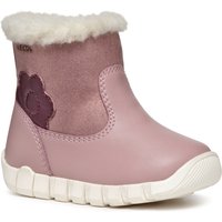 Geox Winterboots "B IUPIDOO GIRL B", Klettstiefel, Babystiefel Winterstiefel mit Warmfutter von Geox