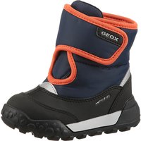 Geox Winterstiefel "B TREKKYUP BOY B ABX" Snowboots, Klettschuh mit Warmfutter, Größenschablone zum Download von Geox