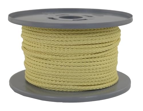 Aramid Flechtschnur Aramidflechtleine/Aramidseil 3mm -50 Meter - 560 daN Aramid-Seil von Gepotex