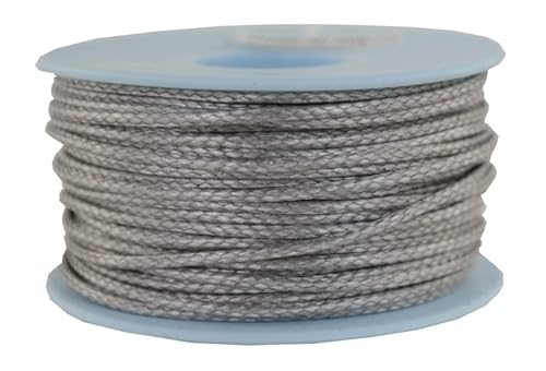 Dyneema Flechtschnur Seil Dyneemaseil Flechtleine aus Dyneema - Durchmesser 2mm - 30 Meter Fb. grau von Gepotex