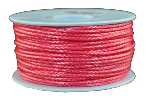 Dyneema Flechtschnur Seil Dyneemaseil Flechtleine aus Dyneema - Durchmesser 2mm - 30 Meter Fb. rot von Gepotex