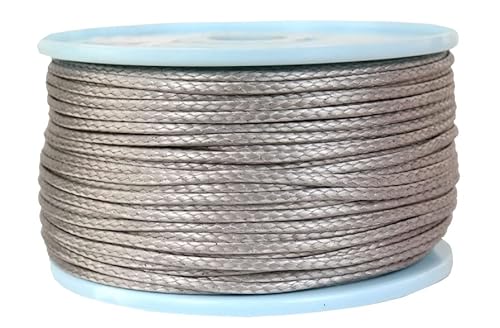 Dyneema Flechtschnur Seil Dyneemaseil Flechtleine aus Dyneema - Durchmesser 3mm - 100 Meter Fb. grau von Gepotex