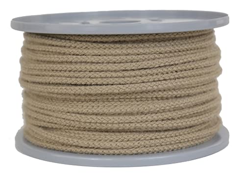 Polyhanfseil - Poly-Hanfseil Durchmesser 3.5 mm -50 Meter auf Scheibenspule - 100% Polypropylen - Seil 8fach geflochten Fb. leinen von Gepotex