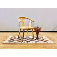 Wishbone Style Holz Esszimmerstühle Moderner Sessel Schreibtischstuhl Beistellstuhl Custom Finish von GeppettoFurniture