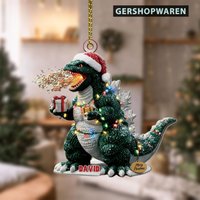 Personalized Godzilla Christmas Ornament, Xmas Tree Decor, Gift, Lovers Gift, Gift For Dad, Funny Ornament Personalized Godzilla Christmas Ornament, Xmas Tree Decor, Gift, Lovers Gift, Gift For Dad, Funny Ornament von GerShopWaren