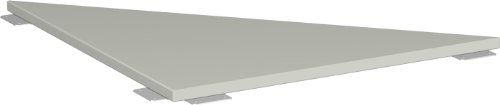 Gera Möbel S-617508-LG Verkettungsplatte Dreieck 90 Grad Lissabon, 80 x 80 x 25 cm, lichtgrau Gera Möbel S-617508-LG Verkettungsplatte Dreieck 90 Grad Lissabon, 80 x 80 x 25 cm, lichtgrau von Geramöbel