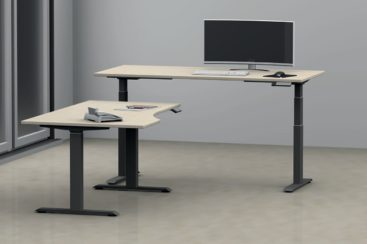 Gera Elevate Basic Elektrisch höhenverstellbarer Schreibtisch  - Expresslieferung von Geramöbel