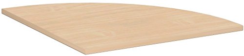 Gera Möbel 4 Fuß Flex Verkettungsplatte, Holzdekor, buche, 80 x 80 x 2.5 cm von Gera Möbel