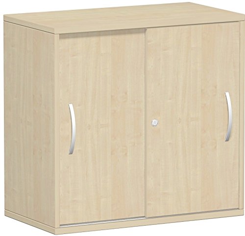 Gera Möbel Schranksystem Flex Schiebetürenschrank, Holzdekor, ahorn/ahorn, 80 x 42.5 x 79.8 cm von Geramöbel