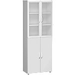 Geramoebel Aktenschrank Speed Office Lichtgrau 800 x 420 x 2.160 mm von Geramöbel