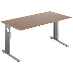 Geramoebel Schreibtisch Speed Office Buche 1.600 x 800 x 820 x 68 - 82 mm von Geramöbel