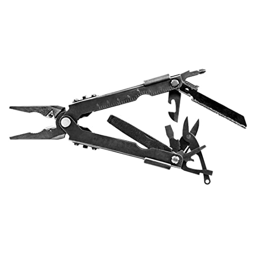 Gerber Multi-Tool ohne Messer mit Nylon-Scheide, Einhandöffnung und 14 Funktionen, MP600 Bladeless, Schwarz, 30-000952 von Gerber