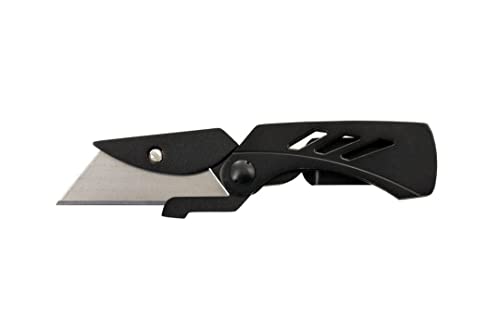 Gerber Cuttermesser, EAB Utility Lite, Klappbar, Klingenlänge: 3,8 cm, Edelstahl, Schwarz, 31-003459 von Gerber