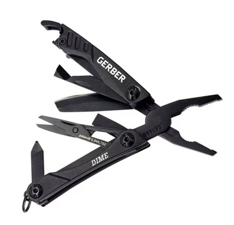 Gerber Cuttermesser Gerber Pocket Multi-Tool Dime Black mit 12 Funktionen Gerber Cuttermesser Gerber Pocket Multi-Tool Dime Black mit 12 Funktionen von Gerber