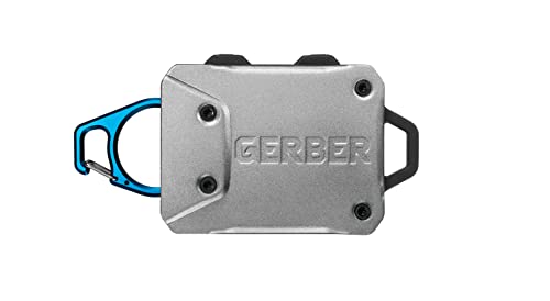 Gerber kompaktes Angel-Multitool, Defender Rail Tether, Seillänge: 122 cm, Aluminiumgehäuse, 31-003595 von Gerber