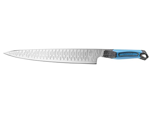 Gerber Filetiermesser mit Messerscheide, Controller Salt Sengyo, Mit SaltRx Technologie und Hydrotread Grip Griff, Klingenlänge: 24,1 cm, 31-003866 von Gerber