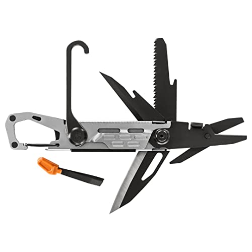 Gerber Multi-Tool mit 11 Funktionen, Stakeout, Mit Frame-Lock Verriegelung und Karabiner, Grau, 30-001741 Gerber Multi-Tool mit 11 Funktionen, Stakeout, Mit Frame-Lock Verriegelung und Karabiner, Grau, 30-001741 von Gerber