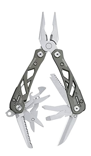 Gerber Multifunktionswerkzeug mit Nylon-Scheide und 12 Funktionen, Suspension Multi-tool, 31-003620 von Gerber