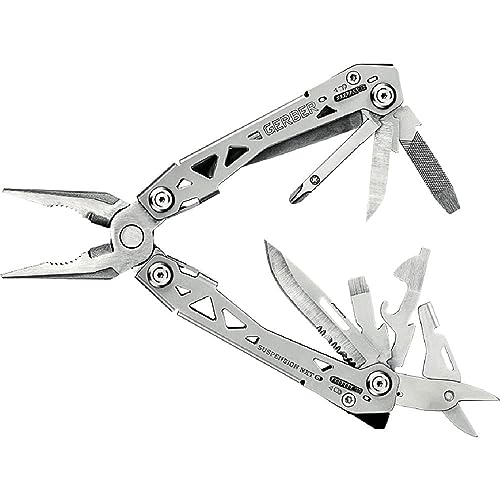 Gerber Multifunktionswerkzeug mit Taschenclip und 15 Funktionen, Suspension NXT Multi-tool, 31-003683 von Gerber