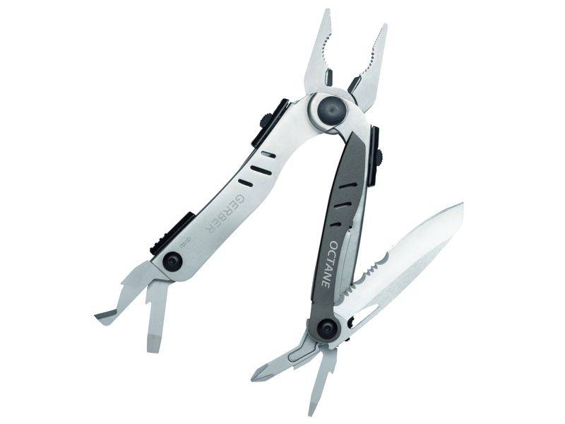 Gerber Multitool Octane, rostfreier Stahl 440, 9 Funktionen, Clip Gerber Multitool Octane, rostfreier Stahl 440, 9 Funktionen, Clip von Gerber
