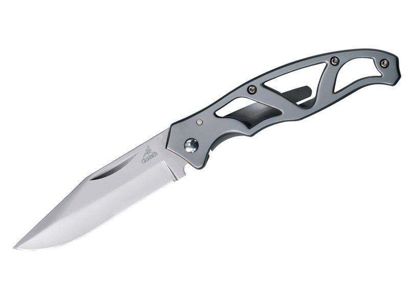 Gerber Taschenmesser PARAFRAME MINI,Nagelhau,Frame-Lock Arretierung,Gürtelclip von Gerber