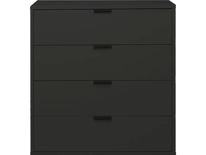 Kommode MÄUSBACHER Bonnie TOPSELLER , grau (anthrazit matt lack), B:81cm H:87cm T:45cm, Holzwerkstoff, Sideboards, Kommode mit 4 Schubladen von Gerd-Mäusbacher