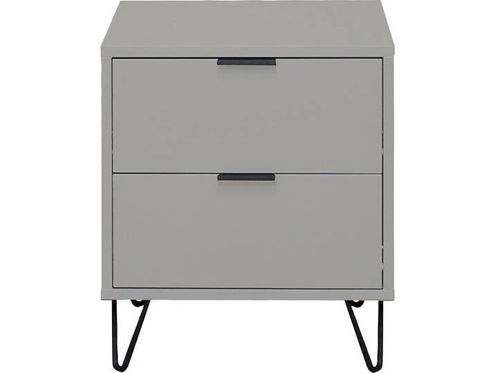 Kommode MÄUSBACHER Bonnie TOPSELLER , grau (kreidegrau matt), B:51cm H:60cm T:45cm, Holzwerkstoff, Sideboards, Kommode mit Drahtgestell von Gerd-Mäusbacher