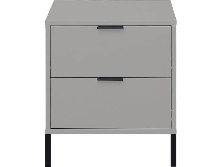 Kommode MÄUSBACHER Bonnie TOPSELLER , grau (kreidegrau matt), B:51cm H:60cm T:45cm, Holzwerkstoff, Sideboards, Kommode mit Quadratgestelle von Gerd-Mäusbacher