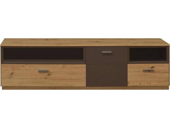 Lowboard MÄUSBACHER Frame , beige (asteichefarben, lava matt), B:197cm H:54cm T:41cm, Sideboards, Breite 197 cm von Gerd-Mäusbacher