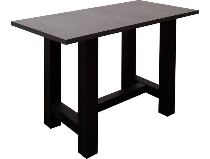 Mäusbacher Bartisch, Gestell in U-Form (Breite 120, 140 oder 160 cm), grau schwarz, 160 cm, schwarzstahl/graphitfarben von Gerd-Mäusbacher