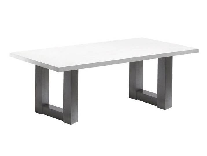 Mäusbacher Couchtisch in graphit / weiß matt lack (BxHxT: 120x47x70 cm) von Gerd-Mäusbacher